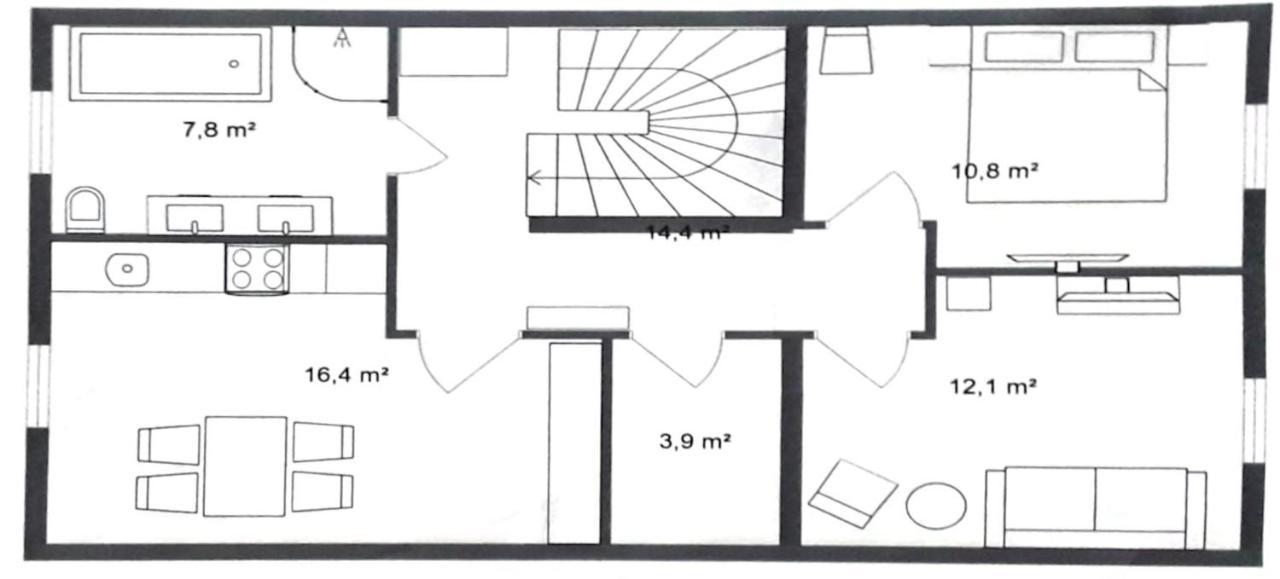 Haus Zangerle Lägenhet Mettlach Exteriör bild